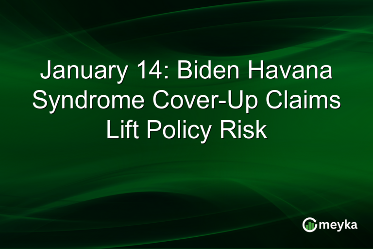 January 14: Biden Havana Syndrome Cover-Up Claims Lift Policy Risk