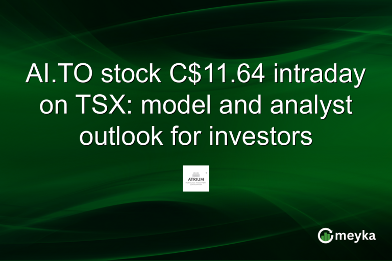 AI.TO stock C$11.64 intraday on TSX: model and analyst outlook for investors