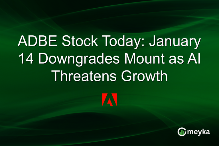 ADBE Stock Today: January 14 Downgrades Mount as AI Threatens Growth