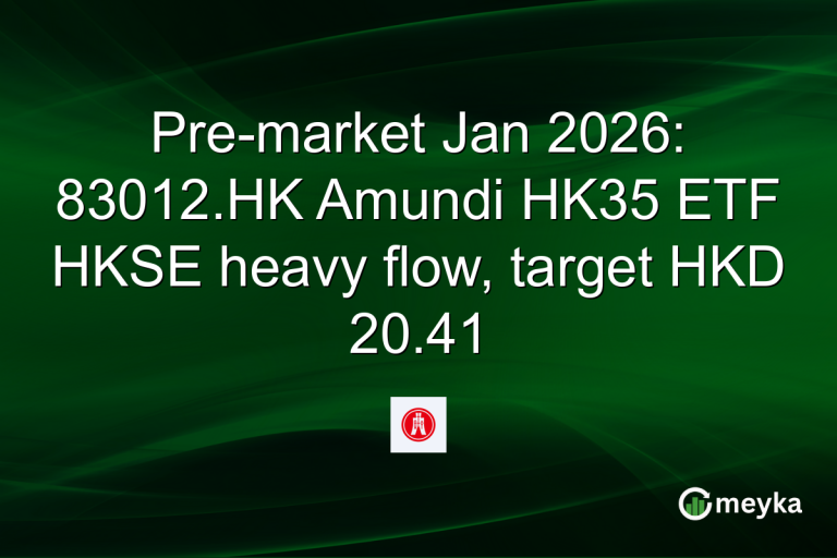Pre-market Jan 2026: 83012.HK Amundi HK35 ETF HKSE heavy flow, target HKD 20.41