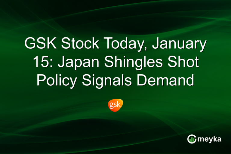 GSK Stock Today, January 15: Japan Shingles Shot Policy Signals Demand