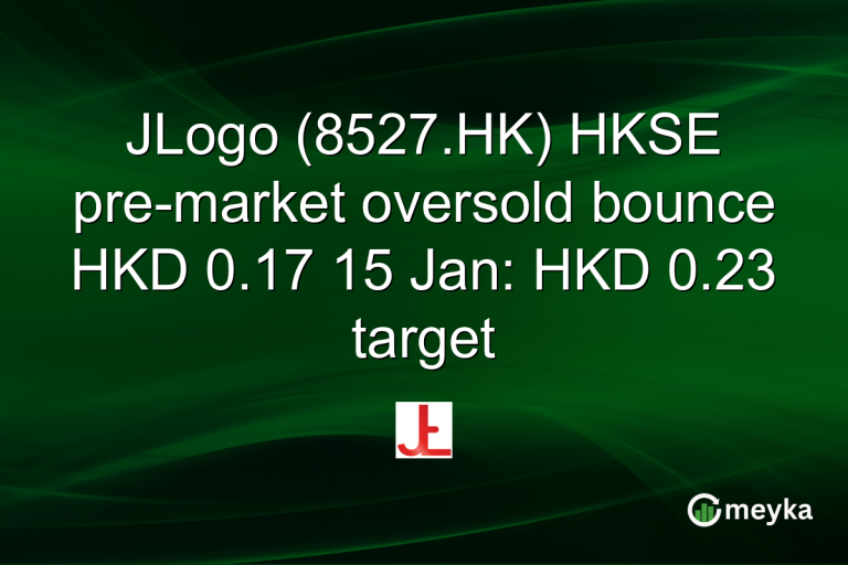 JLogo (8527.HK) HKSE pre-market oversold bounce HKD 0.17 15 Jan: HKD 0.23 target