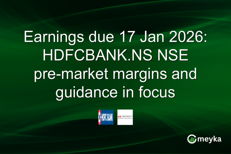 Earnings due 17 Jan 2026: HDFCBANK.NS NSE pre-market margins and guidance in focus