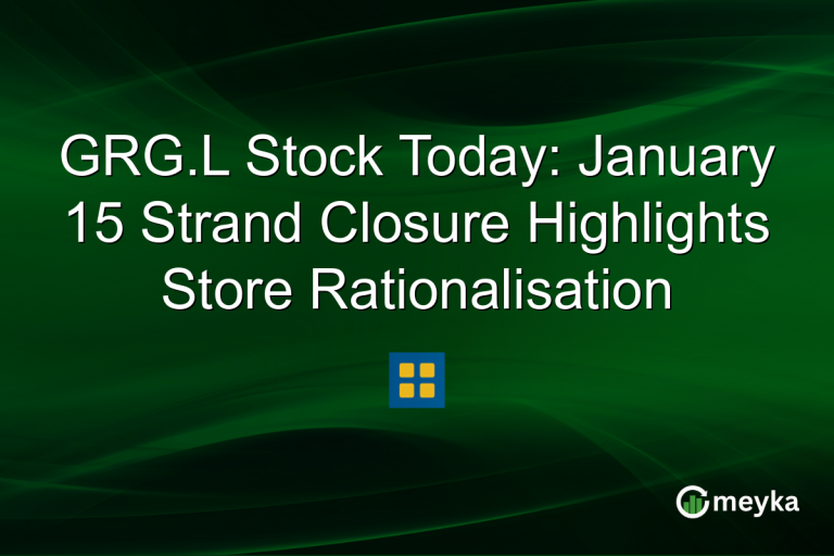 GRG.L Stock Today: January 15 Strand Closure Highlights Store Rationalisation