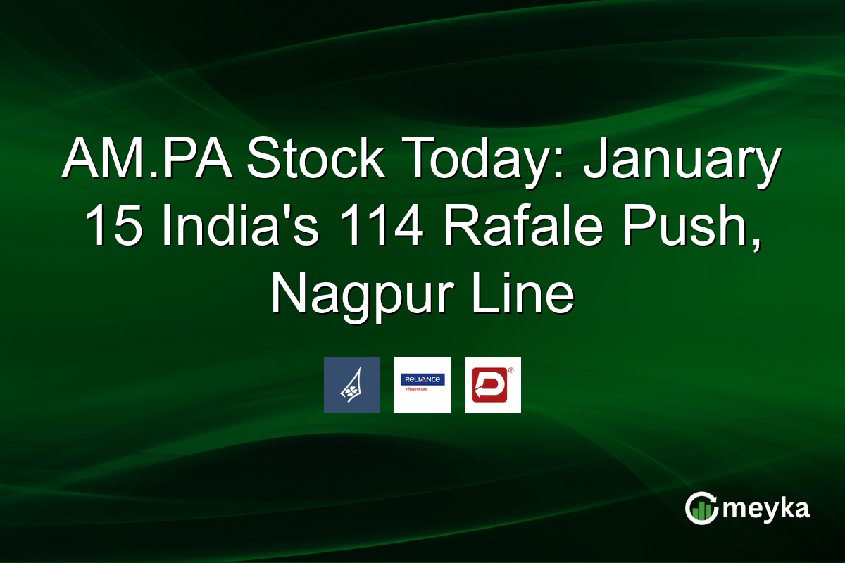 AM.PA Stock Today: January 15 India's 114 Rafale Push, Nagpur Line