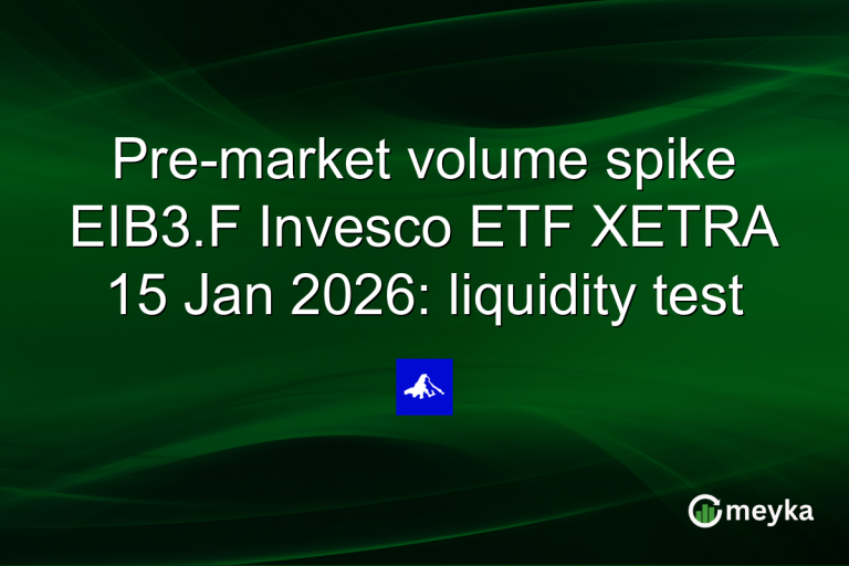 Pre-market volume spike EIB3.F Invesco ETF XETRA 15 Jan 2026: liquidity test
