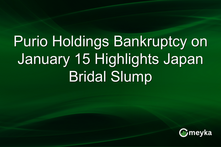 Purio Holdings Bankruptcy on January 15 Highlights Japan Bridal Slump