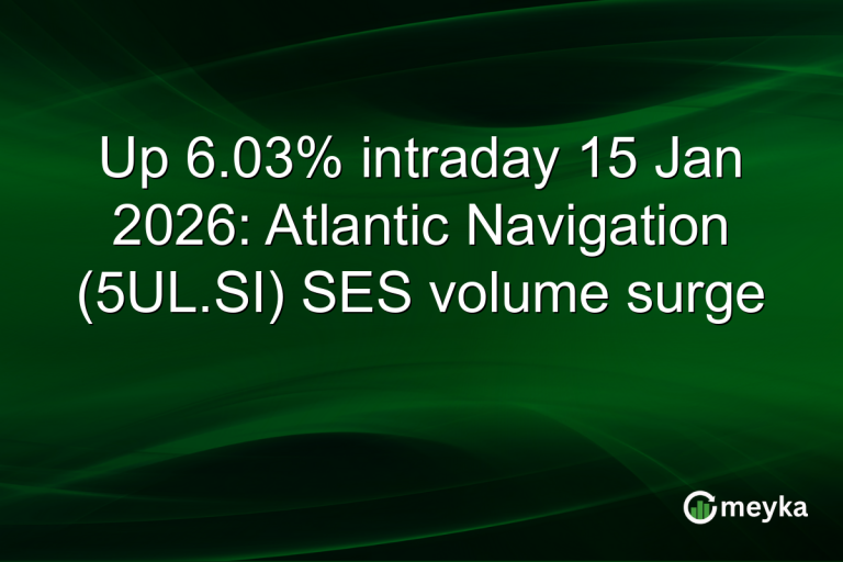 Up 6.03% intraday 15 Jan 2026: Atlantic Navigation (5UL.SI) SES volume surge