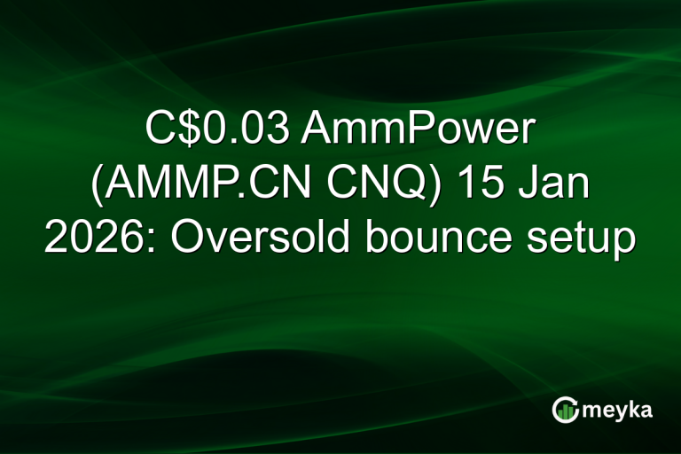 C$0.03 AmmPower (AMMP.CN CNQ) 15 Jan 2026: Oversold bounce setup