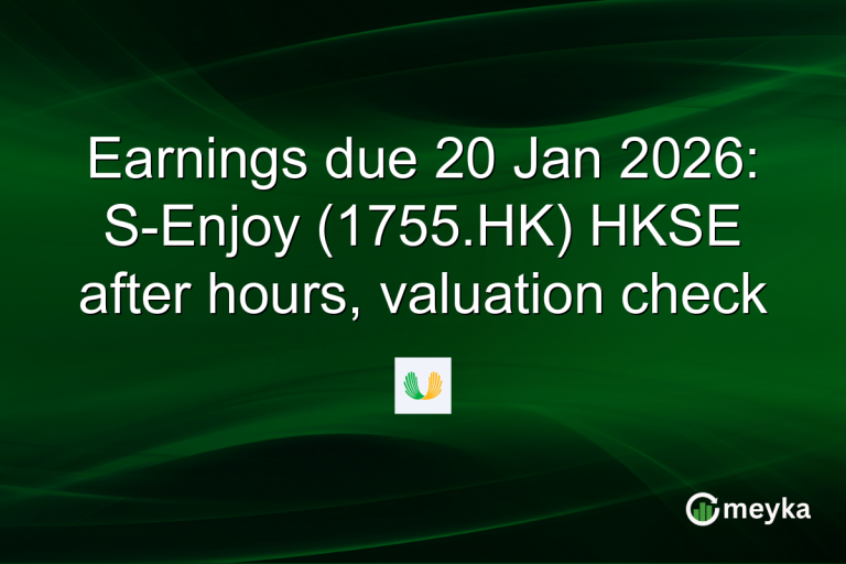 Earnings due 20 Jan 2026: S-Enjoy (1755.HK) HKSE after hours, valuation check