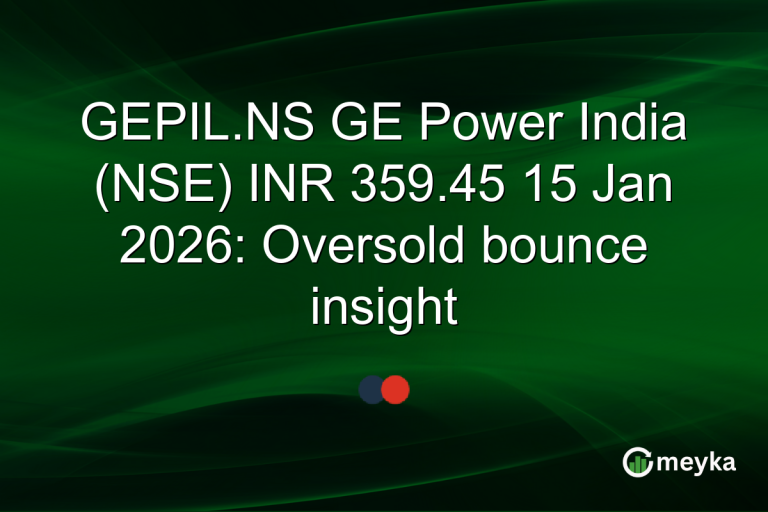 GEPIL.NS GE Power India (NSE) INR 359.45 15 Jan 2026: Oversold bounce insight