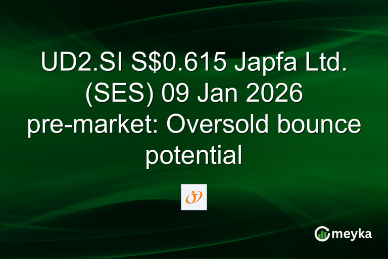 UD2.SI S$0.615 Japfa Ltd. (SES) 09 Jan 2026 pre-market: Oversold bounce potential