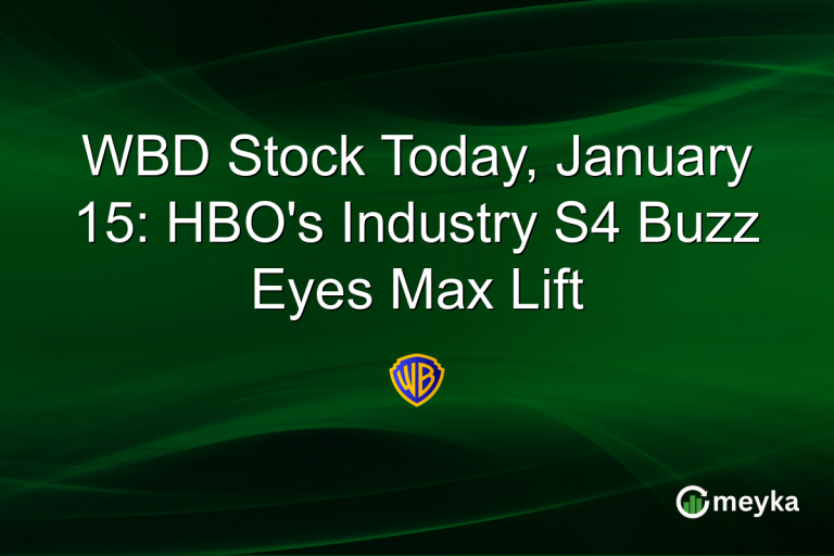 WBD Stock Today, January 15: HBO's Industry S4 Buzz Eyes Max Lift