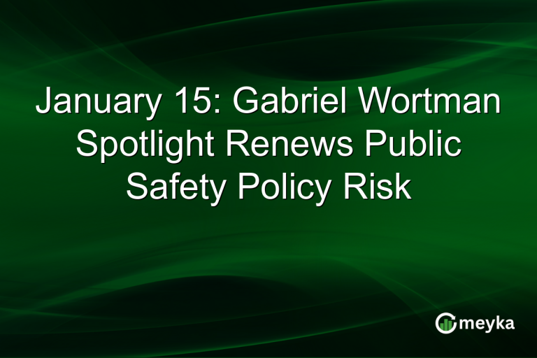 January 15: Gabriel Wortman Spotlight Renews Public Safety Policy Risk
