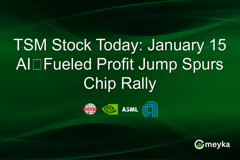 TSM Stock Today: January 15 AI‑Fueled Profit Jump Spurs Chip Rally