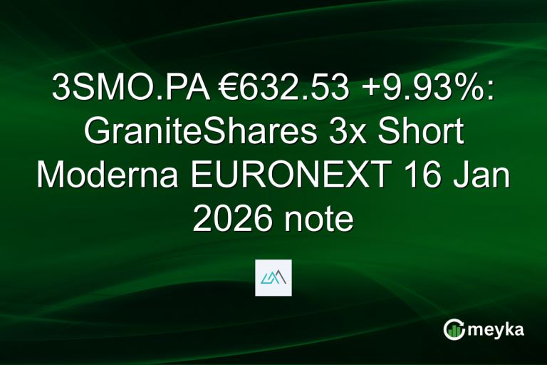 3SMO.PA €632.53 +9.93%: GraniteShares 3x Short Moderna EURONEXT 16 Jan 2026 note