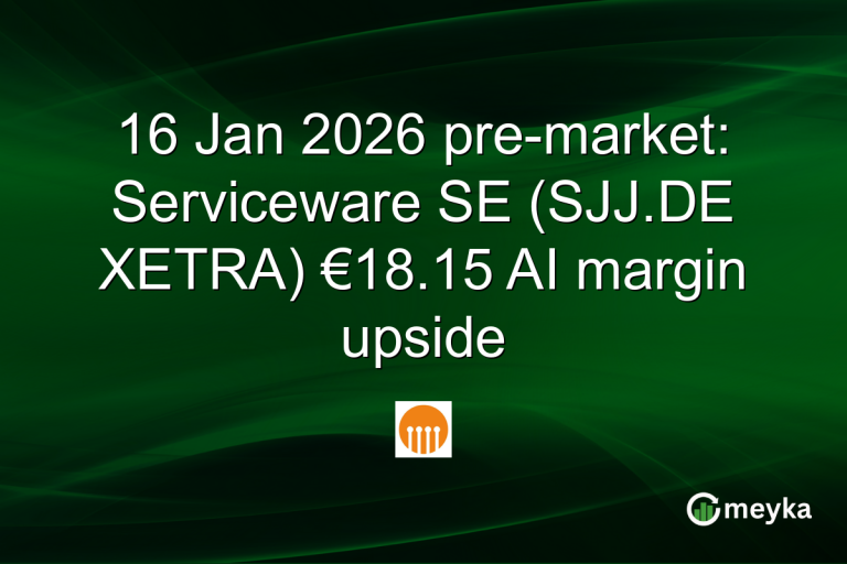 16 Jan 2026 pre-market: Serviceware SE (SJJ.DE XETRA) €18.15 AI margin upside