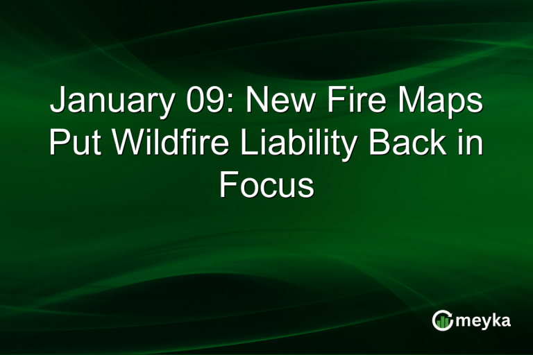 January 09: New Fire Maps Put Wildfire Liability Back in Focus