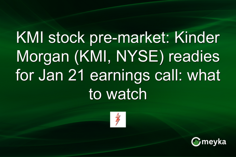 KMI stock pre-market: Kinder Morgan (KMI, NYSE) readies for Jan 21 earnings call: what to watch