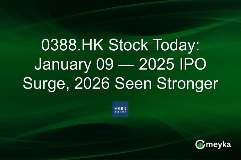 0388.HK Stock Today: January 09 — 2025 IPO Surge, 2026 Seen Stronger