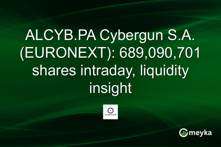 ALCYB.PA Cybergun S.A. (EURONEXT): 689,090,701 shares intraday, liquidity insight