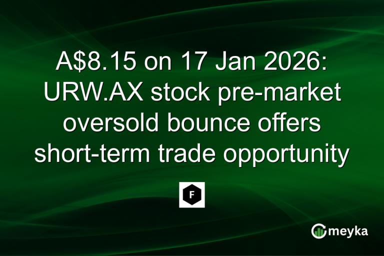 A$8.15 on 17 Jan 2026: URW.AX stock pre-market oversold bounce offers short-term trade opportunity