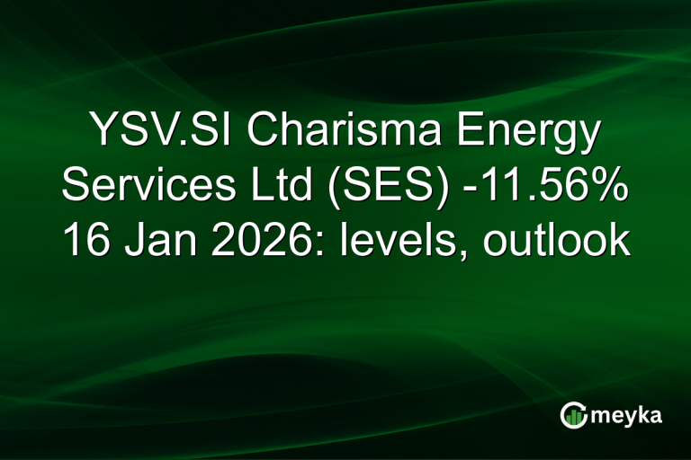 YSV.SI Charisma Energy Services Ltd (SES) -11.56% 16 Jan 2026: levels, outlook