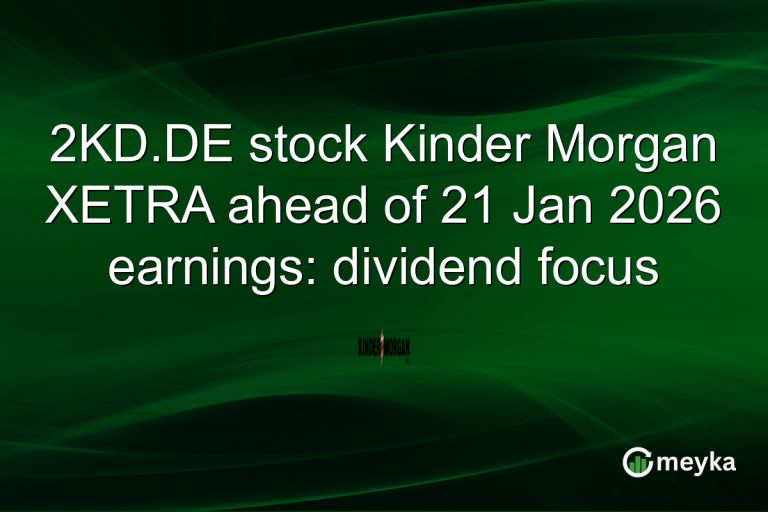 2KD.DE stock Kinder Morgan XETRA ahead of 21 Jan 2026 earnings: dividend focus