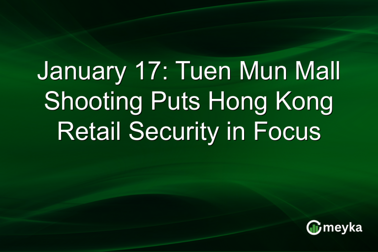 January 17: Tuen Mun Mall Shooting Puts Hong Kong Retail Security in Focus