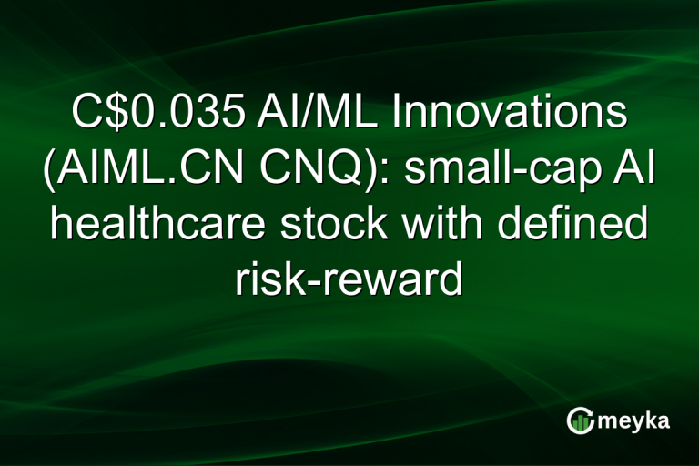 C$0.035 AI/ML Innovations (AIML.CN CNQ): small-cap AI healthcare stock with defined risk-reward