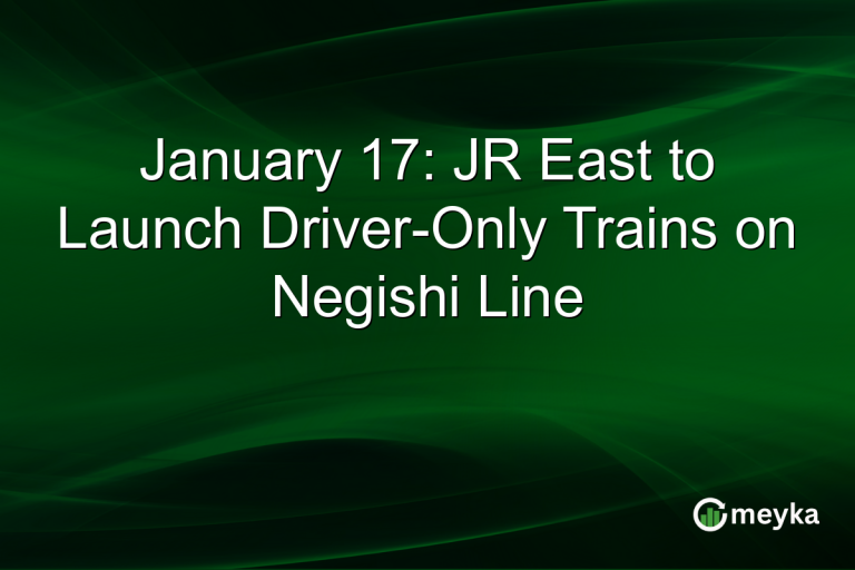 January 17: JR East to Launch Driver-Only Trains on Negishi Line