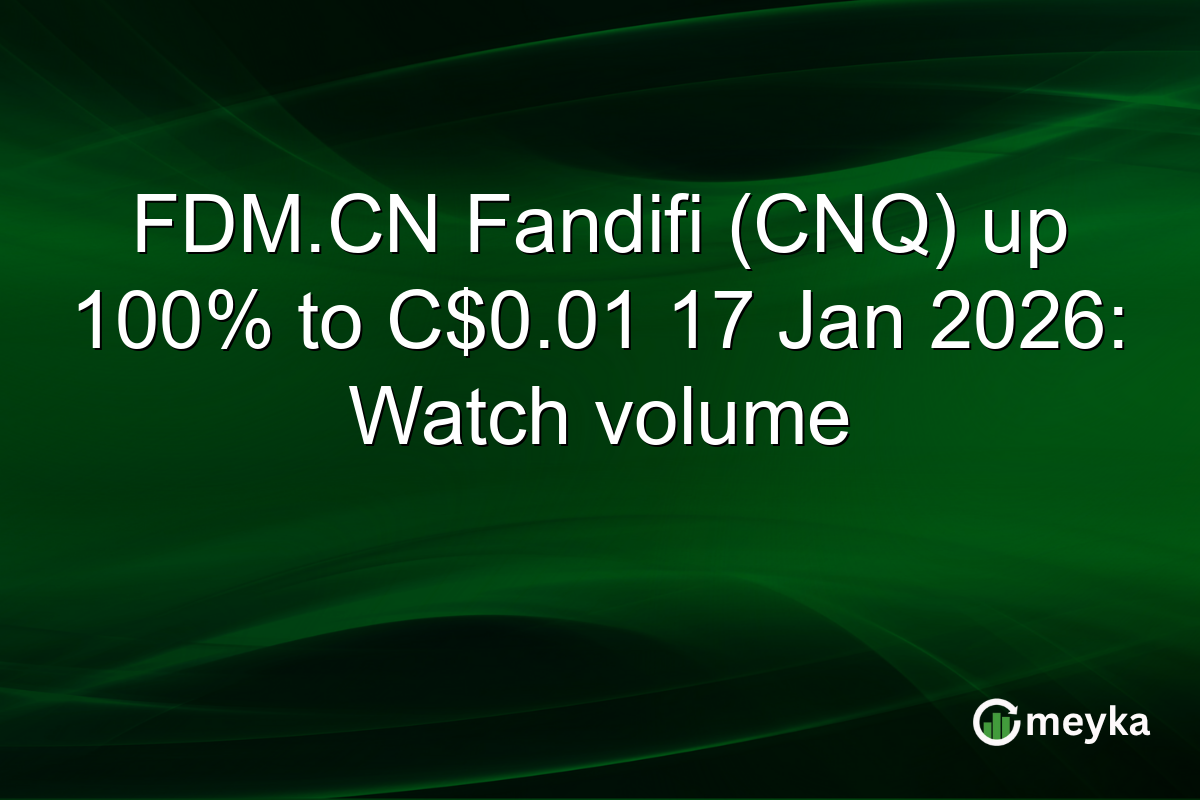 FDM.CN Fandifi (CNQ) up 100% to C$0.01 17 Jan 2026: Watch volume