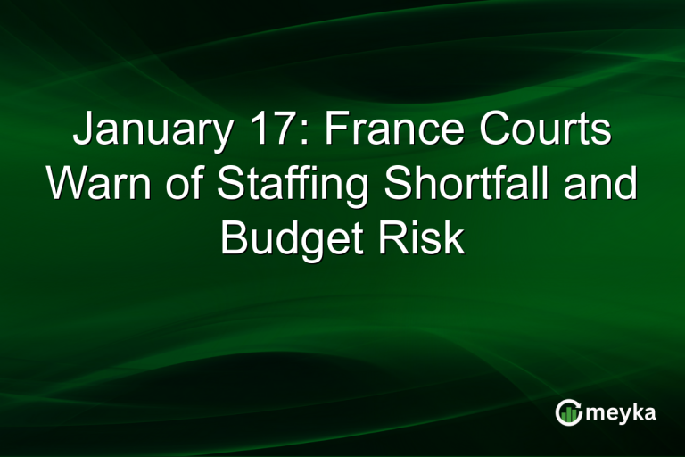 January 17: France Courts Warn of Staffing Shortfall and Budget Risk