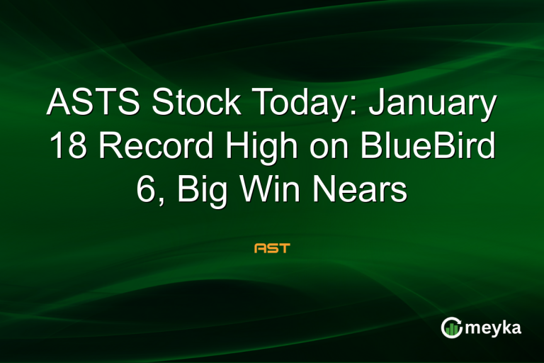 ASTS Stock Today: January 18 Record High on BlueBird 6, Big Win Nears