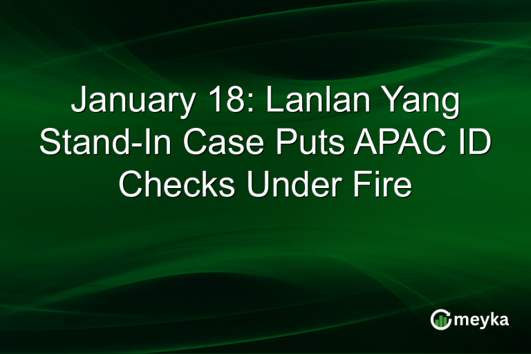 January 18: Lanlan Yang Stand-In Case Puts APAC ID Checks Under Fire