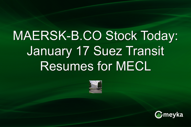 MAERSK-B.CO Stock Today: January 17 Suez Transit Resumes for MECL