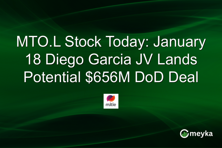 MTO.L Stock Today: January 18 Diego Garcia JV Lands Potential $656M DoD Deal
