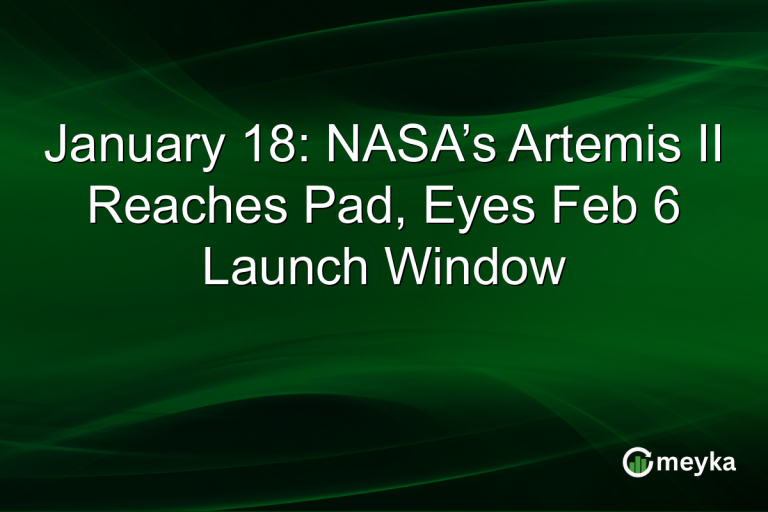January 18: NASA’s Artemis II Reaches Pad, Eyes Feb 6 Launch Window