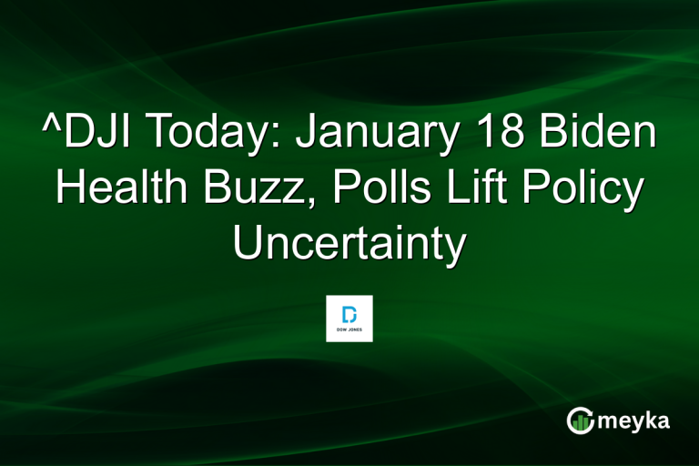 ^DJI Today: January 18 Biden Health Buzz, Polls Lift Policy Uncertainty