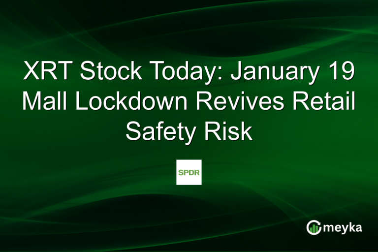 XRT Stock Today: January 19 Mall Lockdown Revives Retail Safety Risk