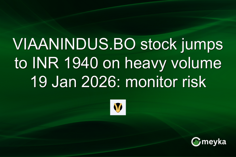VIAANINDUS.BO stock jumps to INR 1940 on heavy volume 19 Jan 2026: monitor risk