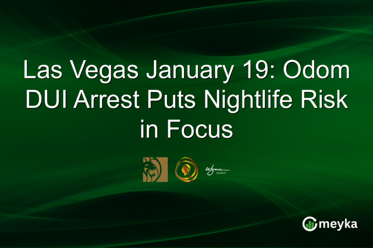 Las Vegas January 19: Odom DUI Arrest Puts Nightlife Risk in Focus