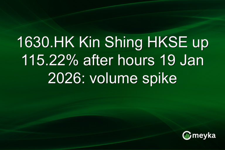 1630.HK Kin Shing HKSE up 115.22% after hours 19 Jan 2026: volume spike