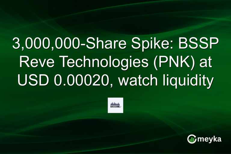 3,000,000-Share Spike: BSSP Reve Technologies (PNK) at USD 0.00020, watch liquidity