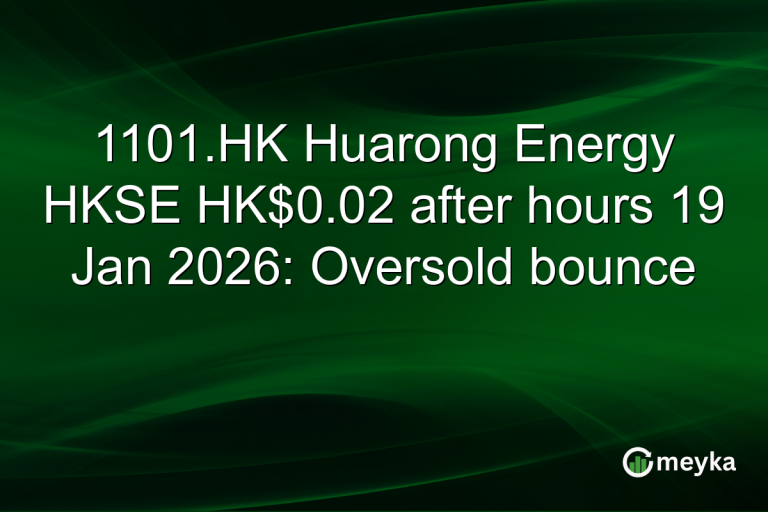 1101.HK Huarong Energy HKSE HK$0.02 after hours 19 Jan 2026: Oversold bounce