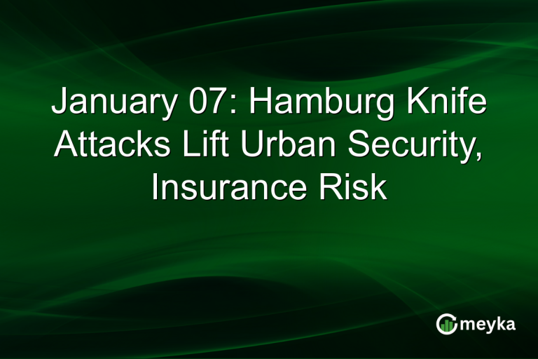 January 07: Hamburg Knife Attacks Lift Urban Security, Insurance Risk