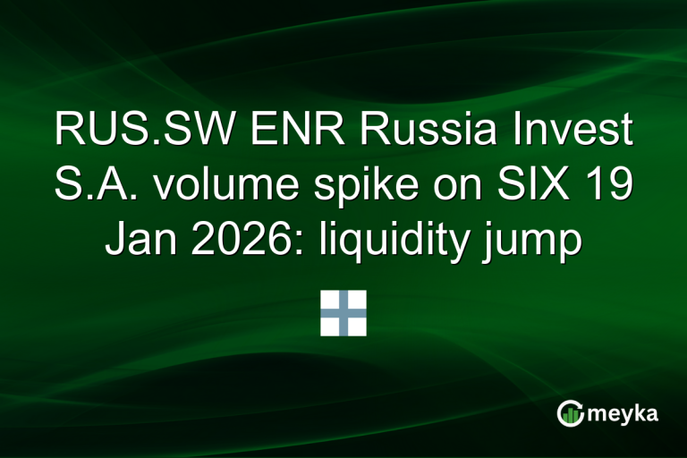 RUS.SW ENR Russia Invest S.A. volume spike on SIX 19 Jan 2026: liquidity jump