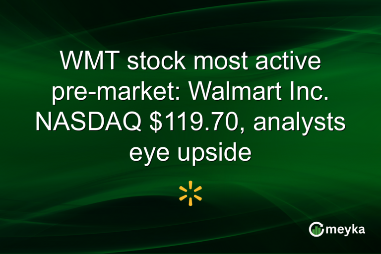 WMT stock most active pre-market: Walmart Inc. NASDAQ $119.70, analysts eye upside