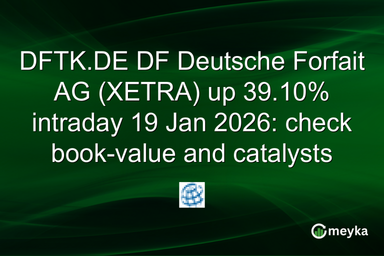 DFTK.DE DF Deutsche Forfait AG (XETRA) up 39.10% intraday 19 Jan 2026: check book-value and catalysts