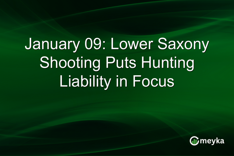 January 09: Lower Saxony Shooting Puts Hunting Liability in Focus